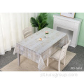 toalha de mesa de toalha de mesa de plástico com impressão em pvc